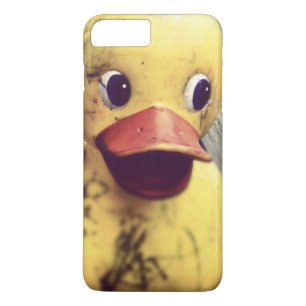 Coque iPhone 8 Plus/7 Plus Rubber Jaune Ducky a besoin d'un bain !