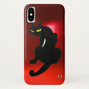 Coque Case-Mate iPhone Rubis de rouge de CAT NOIR