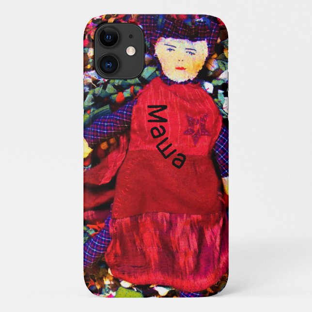 Coques Case-Mate iPhone Rubra the Rag Queen & your name (Dos)