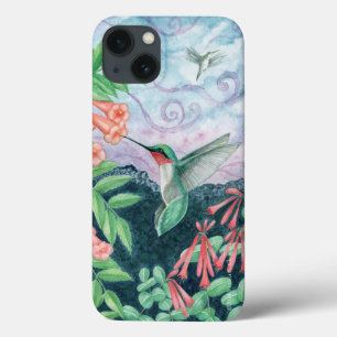 Case-Mate iPhone Case Ruby Throated Hummingbird Orig Art iPhone 7/8 Coqu