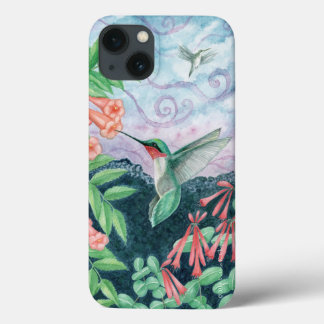 Case-Mate iPhone Case Ruby Throated Hummingbird Orig Art iPhone 7/8 Coqu