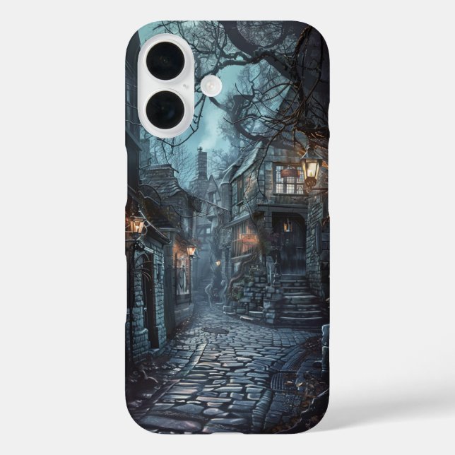 Coques Case-Mate iPhone Rue gothique foncée (Verso)