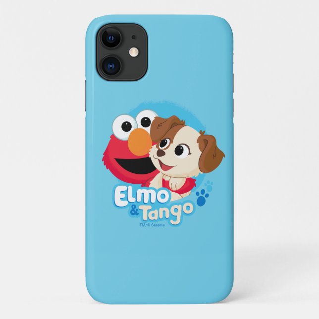 Coques Case-Mate iPhone Rue Sésame | Badge Elmo & Tango (Dos)