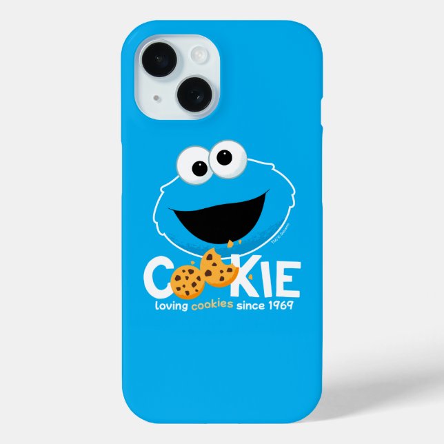 Coques Case-Mate iPhone Rue Sésame | Cookie Monster Lookies (Verso)