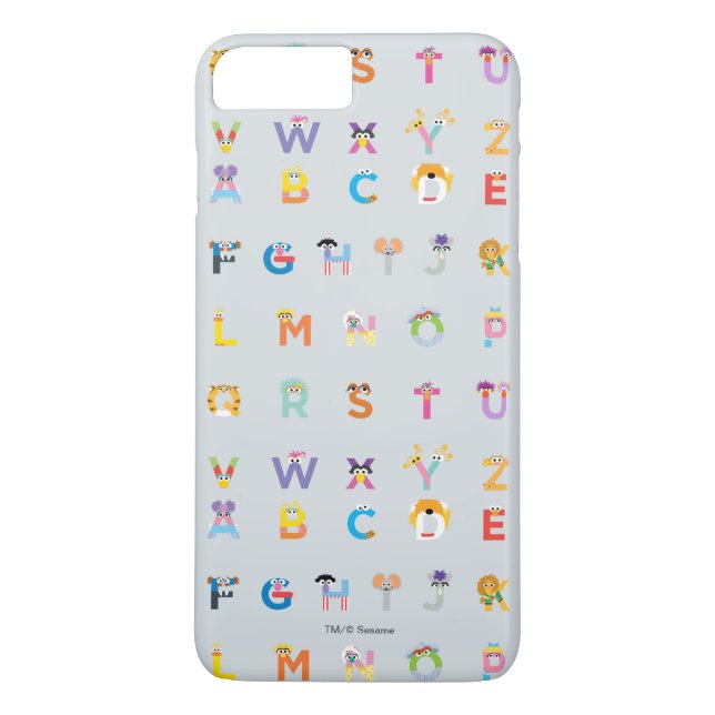 Coques Case-Mate iPhone Rue Sésame | Lettres de l'alphabet (Dos)