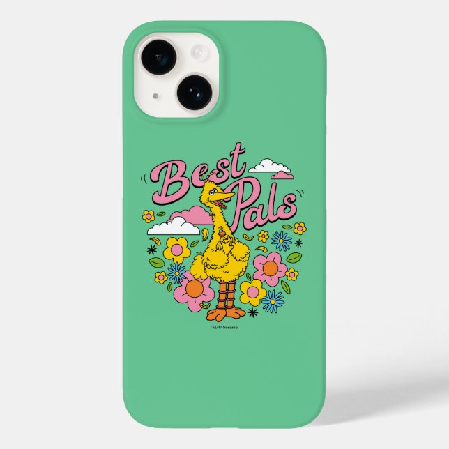Coques Case-Mate iPhone Rue Sésame | Meilleurs potes d'oiseaux jaunes (Verso)