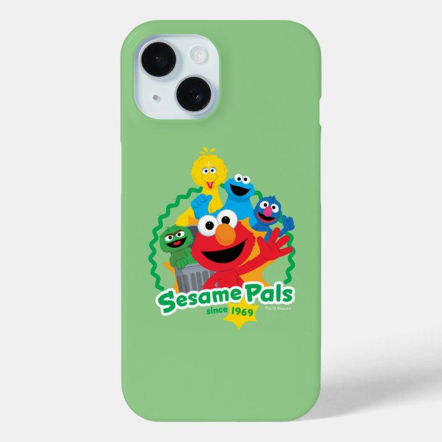 Coques Case-Mate iPhone Rue Sésame | Sesame Pals depuis 1969 (Verso)