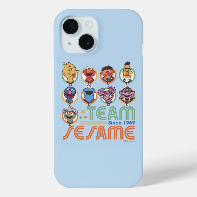 Coques Case-Mate iPhone Rue Sésame | Team Sesame depuis 1969 (Verso)