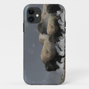 Coque iPhone 11 Ruée de bison