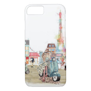 Etui iPhone Case-Mate Rues mignonnes de collage de Paris