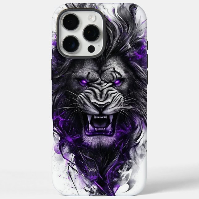 Coques Case-Mate iPhone Rugissement du Roi de l'Ombre (Verso)