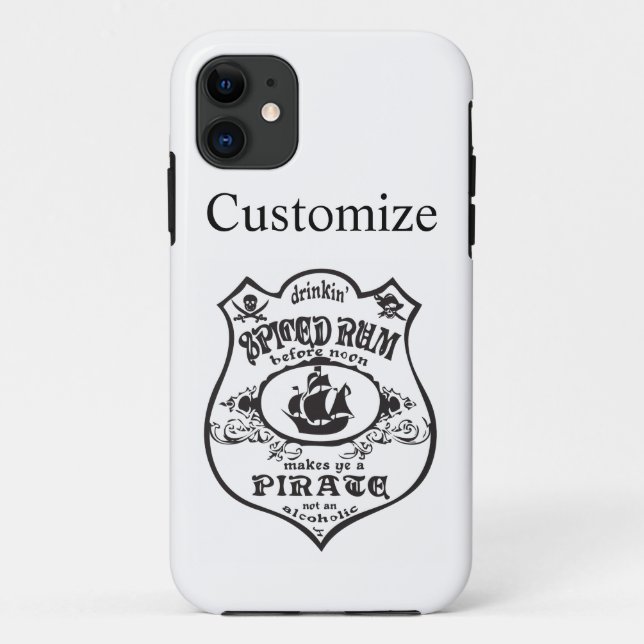 Coques Case-Mate iPhone Rum épicé Pirate Boisson Thunder_Cove (Dos)