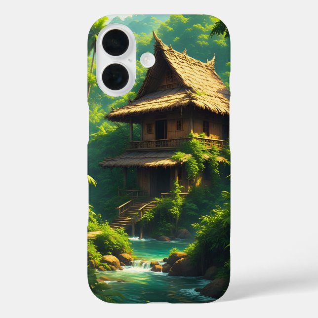 Coques Case-Mate iPhone Rumah di Tepi Sungai - A Riverside Home (Verso)