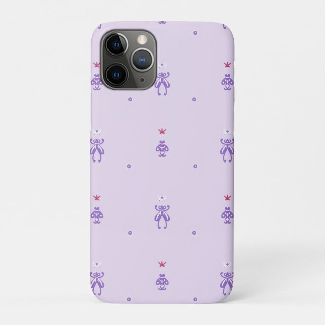 Coques Case-Mate iPhone Runes de la Fée Lavande  (Dos)