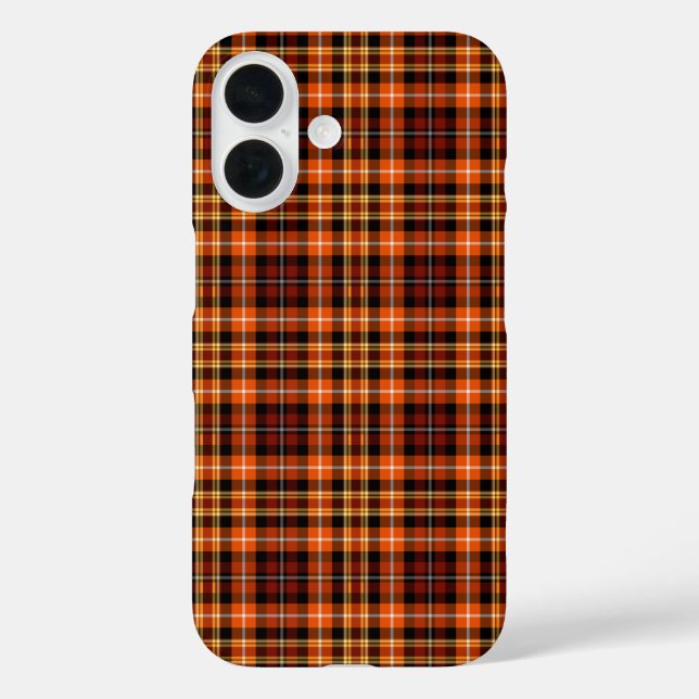 Coques Case-Mate iPhone Russet Brown, orange et jaune (Verso)