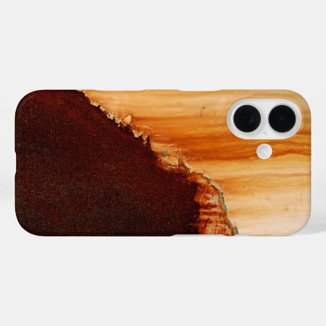 Coques Case-Mate iPhone Rust Art Cool Amusant photo unique (Verso (horizontal))