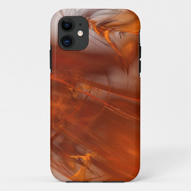 Coques Case-Mate iPhone Rust Realm Fractal et or (Dos)