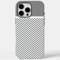 Rythme diagonal en noir et blanc