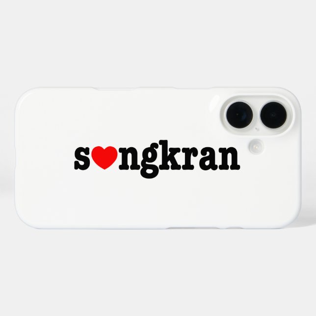 Coques Case-Mate iPhone s (gkran ~ Heart Love) Songkran (Verso (horizontal))