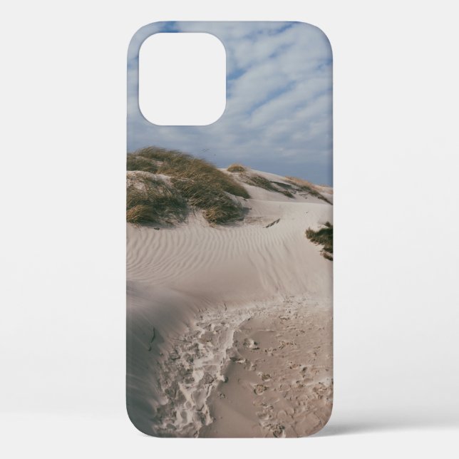 COQUES Case-Mate iPhone SABLE BLANC ET CHAMP GRAS VERT (Verso)