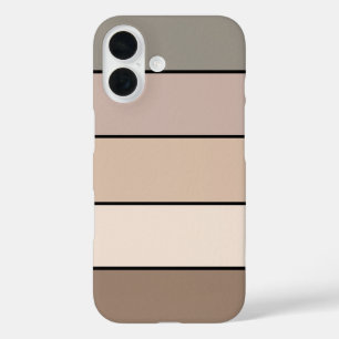 Coque Pour iPhone 16 Sable De Plage Tonalité De Couleur Sur L'Aquarelle