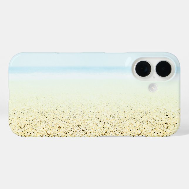 Coques Case-Mate iPhone Sable et mer Calme Côté (Verso (horizontal))
