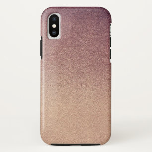 Case-Mate iPhone Case Sable rose de parties scintillantes d'Ombre d'or