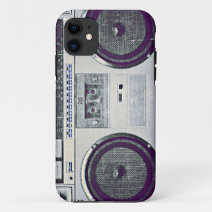 Coque iPhone 11 sableuse de ghetto des années 80