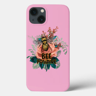 Case-Mate iPhone Case Sac à ficelle à cordes d'abeille positif