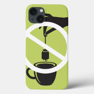 iPhone 13 Case Sac à thé