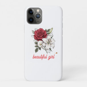 Case-Mate iPhone Case Sac fourre-tout Belle Fille Rose
