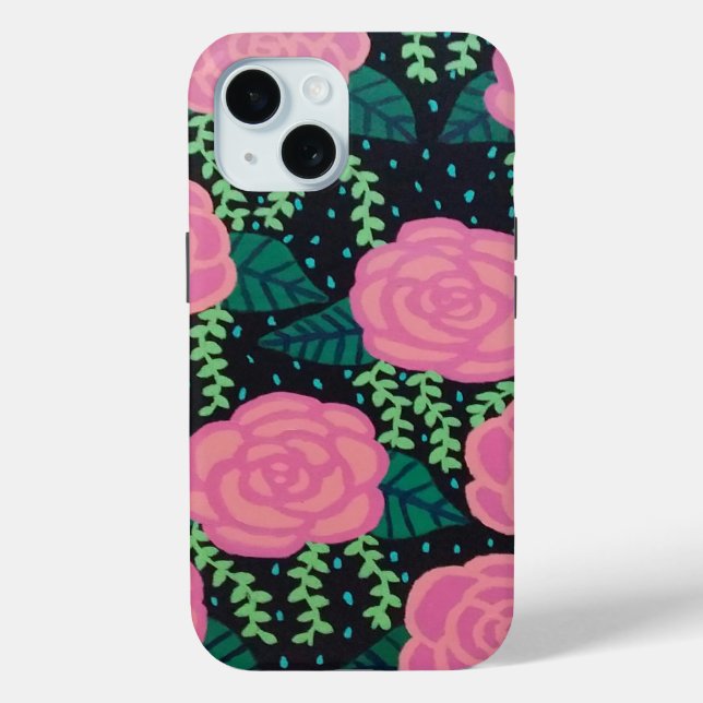 Coques Case-Mate iPhone Sac fourre-tout Rose de chou rose (Verso)