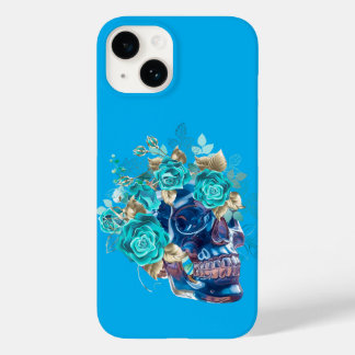 Coque Case-Mate iPhone Sac Tote Blue Bloom Requiem T – Élégante Art Flora