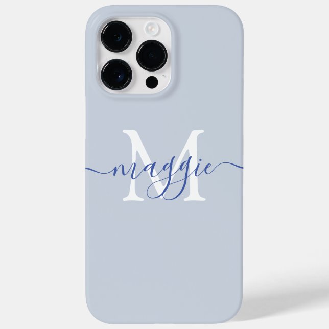 Coques Case-Mate iPhone Sacoche téléphonique personnalisée Pastel Script M (Verso)
