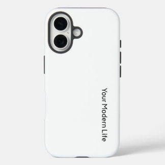 Coque Pour iPhone 16 Sacoche téléphonique simple - Votre vie moderne