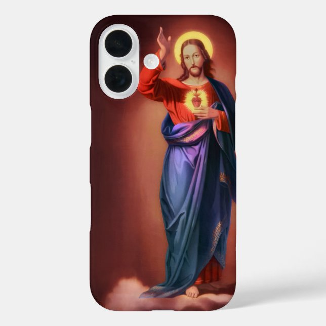 Coques Case-Mate iPhone Sacré Coeur de Jésus-Christ (Verso)