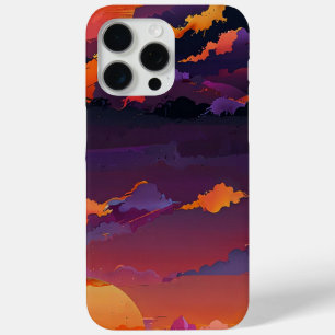 Coque Case-Mate iPhone Sacs téléphoniques Purple Sunset Horizon