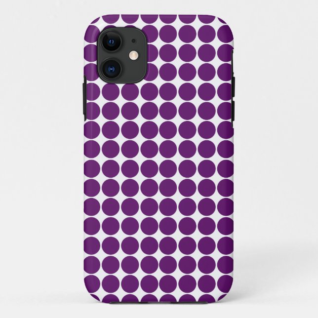 Coques Case-Mate iPhone Safari pour violet africain point (Dos)