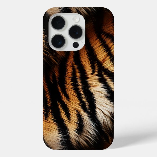 Coques Case-Mate iPhone Safari Tigre noir orange (Verso)