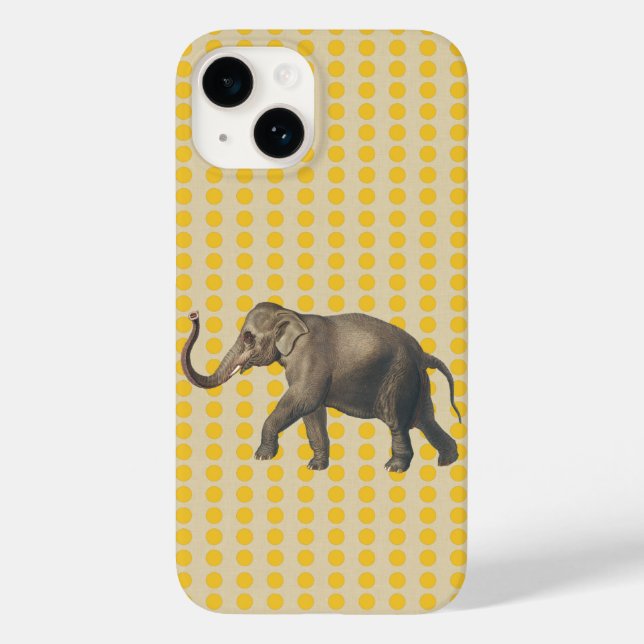Coques Case-Mate iPhone Saffron Spice Moods Doses avec éléphant (Verso)