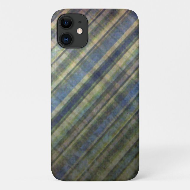 Coques Case-Mate iPhone Sage et bandes de lavande (Dos)