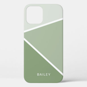 Case-Mate iPhone Case Sage vert géométrique