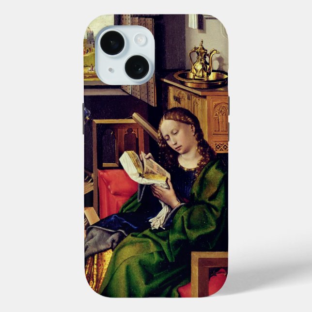 Coques Case-Mate iPhone Saint Barbara (de Werl Altarpiece, 1438) (Verso)