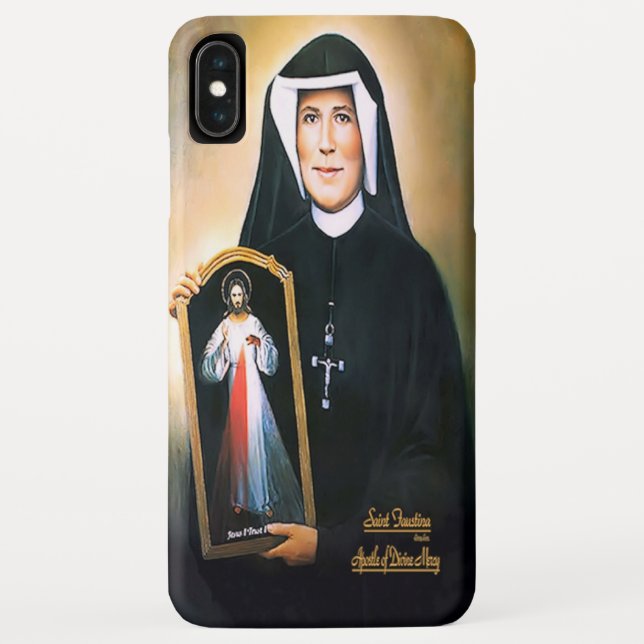 Coques Case-Mate iPhone Saint Faustina, Miséricorde divine (Dos)