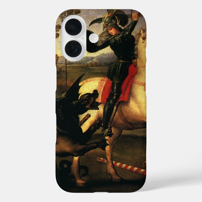 Coques Case-Mate iPhone Saint George combattre le dragon par Raphael Sanzi (Verso)