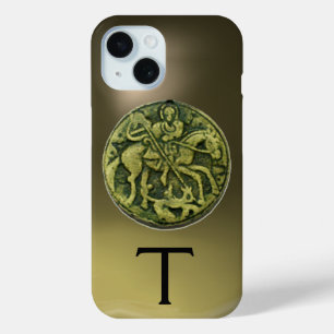 Coque Case-Mate iPhone SAINT GEORGE & DRAGON MEDALLION MONOGRAM Agate