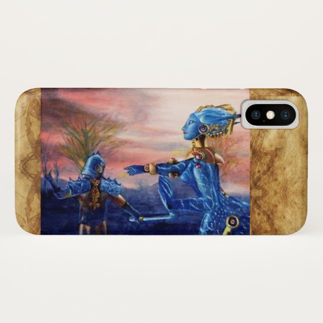 COQUES Case-Mate iPhone SAINT GEORGE ET ALIEN DRAGON (Dos (Horizontal))