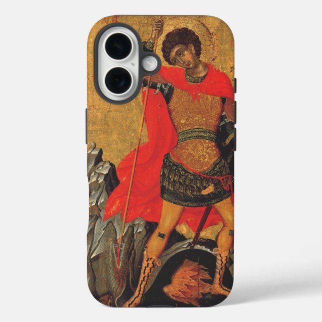 Coques Case-Mate iPhone Saint Georges et le Dragon Grand Martyr (Verso)