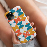Coque Case-Mate iPhone Saint-Jacques demi-cercle rétro bleu orange jaune<br><div class="desc">Revenez dans le temps avec notre Coque demi-cercle rétro bleu, orange et jaune. Cet accessoire saisissant incarne l'esprit des années soixante avec ses couleurs vives et son motif imprimé audacieux. Le design du pétoncle ajoute une touche de fantaisie et de nostalgie, capturant l'essence du style rétro. Personnalisez le coque avec...</div>