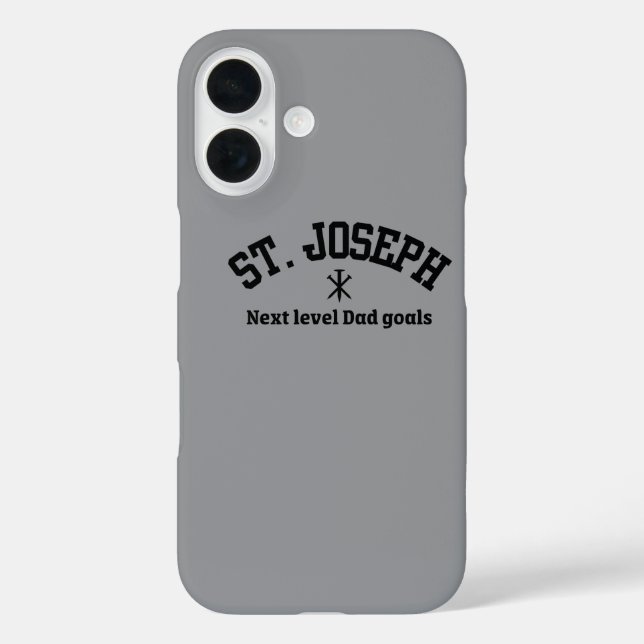 Coques Case-Mate iPhone Saint Joseph Objectifs de Papa de Niveau Supérieur (Verso)